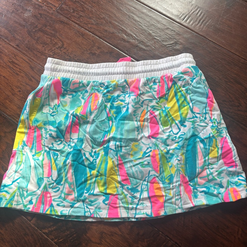 Colorful Printed Skirt - Picture 3 of 3